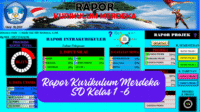 Rapor Kurikulum merdeka