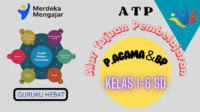 ATP Kurikulum Merdeka Kelas 1-6 SD Pendidikan Agama